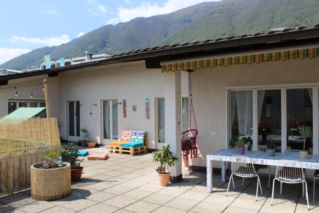 Appartamento Con Terrazza A Due Minuti Dal Lago Minusio Екстер'єр фото